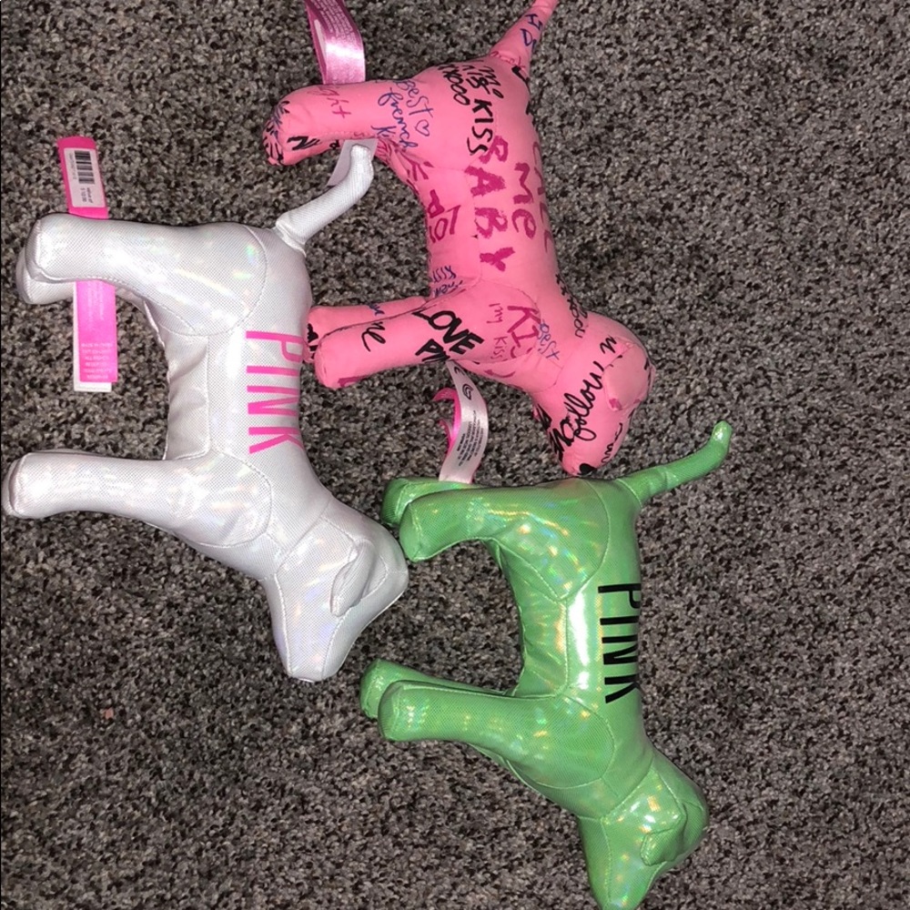 PINK Victoria’s Secret collectible dogs